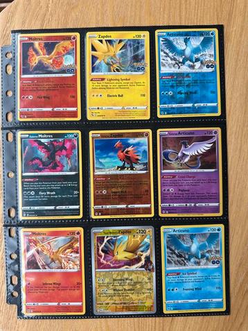 Pokémon kaarten bundel – Legendary Birds beschikbaar voor biedingen