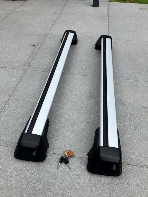 dakdragers origineel Volvo V60/V90 (Thule wingbar edge), Auto diversen, Dakdragers, Zo goed als nieuw, Ophalen