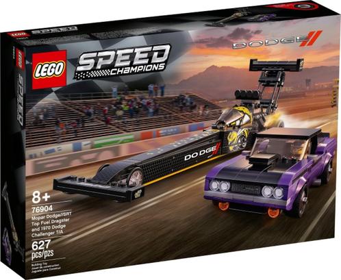 Lego 76904 Mopar Dodge//SRT Top Fuel Dragster and 1970 Dodge, Kinderen en Baby's, Speelgoed | Duplo en Lego, Nieuw, Lego, Complete set