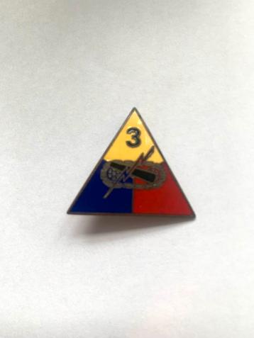 US ww2 Crest / DUI 3rd Armored Division  beschikbaar voor biedingen