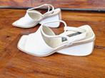 Open dames schoenen maat 39 1/2, Ophalen of Verzenden, Zo goed als nieuw, Wit
