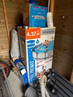 Bestway steel pro max zwembad 4,57m, Tuin en Terras, Zwembaden, Ophalen, Zo goed als nieuw