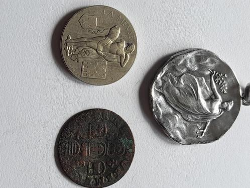 Médailles, Postzegels en Munten, Penningen en Medailles, Zilver, Ophalen of Verzenden