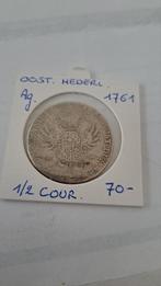 Pays-Bas autrichiens 1/2 couronne 1761 AG, Enlèvement ou Envoi