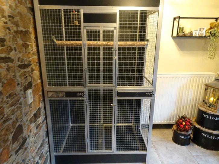 nieuwe lux grote kooi voor 2 ara's of andere kromsnavels, Animaux & Accessoires, Oiseaux | Cages & Volières, Neuf, Cage à oiseaux