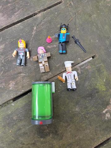 Ensemble de 4 figurines Roblox, Enlèvement ou Envoi, Comme neuf