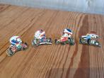 4 Pins F1 Formula One Ornicar  Clovis caricature Prost, Collections, Enlèvement ou Envoi, Utilisé, Sport, Insigne ou Pin's