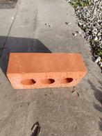 briques rouge 3 trous - 140EA, Bricolage & Construction, Enlèvement, Neuf, Briques