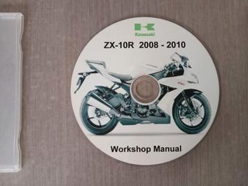 Manuel d'atelier Kawasaki ZX10R 08-10