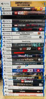 Playstation 5 Games 50 stuks Lot, Ophalen of Verzenden, Zo goed als nieuw