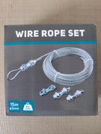 Set staaldraadkabel, Ophalen of Verzenden, Nieuw, 250 mm of meer, Overige typen