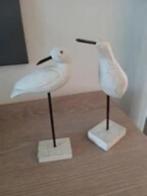 2 houten vogels, Ophalen of Verzenden, Zo goed als nieuw