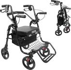 Rolstoel en rollator 2 in 1 | Nieuw, Diversen, Rolstoelen, -, Verzenden, Kmina, -