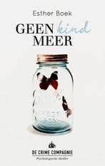 Te Koop Boek Crime club - Geen kind meer Esther Boek, Boeken, België, Esther Boek, Ophalen of Verzenden, Zo goed als nieuw