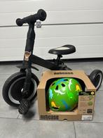 Kinderfietsje + Nutcase helm, Fietsen en Brommers, Ophalen, Zo goed als nieuw, Minder dan 16 inch