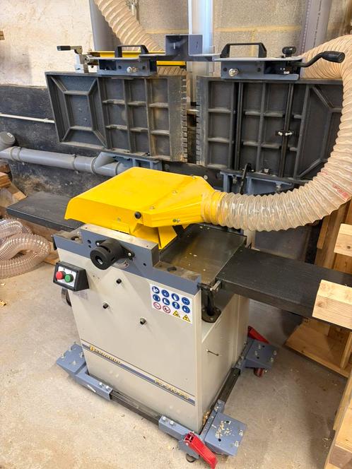 Raboteuse degauchisseuse arbre hélicoïdal, 220v mono, Doe-het-zelf en Bouw, Schaafmachines, Zo goed als nieuw, Ophalen