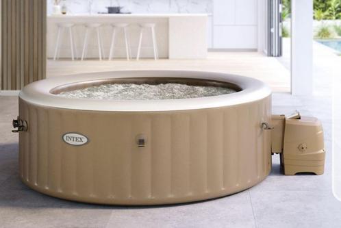 Spa Intex 6-8 personnes + accessoires, Jardin & Terrasse, Bains à remous et Spas, Utilisé, Gonflable, Pompe, Enlèvement