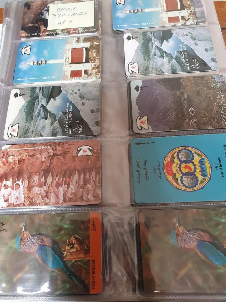 Oman +/- 375 telefoonkaarten, Verzamelen, Telefoonkaarten, Ophalen
