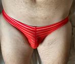 Zeer Uitdagend Mini Slipje Rood / Tanga S/M, Kleding | Heren, Ondergoed, Ophalen of Verzenden, Rood, Slip