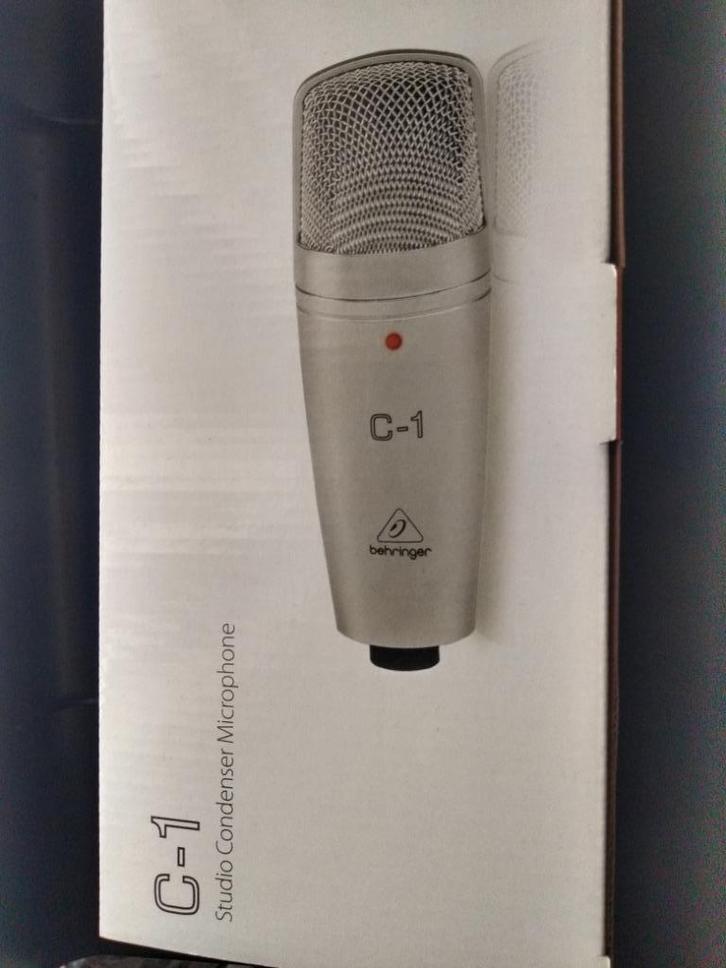 Behringer C-1, Muziek en Instrumenten, Microfoons, Nieuw, Studiomicrofoon, Ophalen