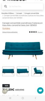 Canapé-lit Maisons du Monde, Enlèvement, Bleu