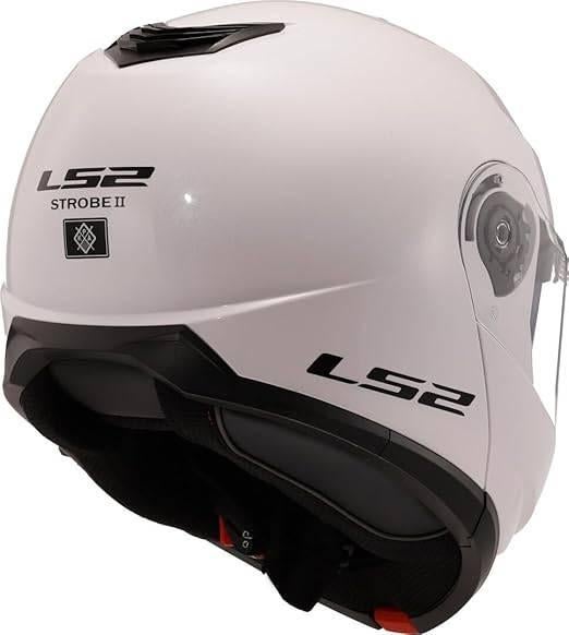 LS2 | Motorhelm | wit | GRATIS LEVERING, M, -, -, Integraalhelm