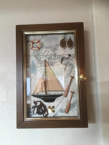 vintage sleutelkastje beschikbaar voor biedingen