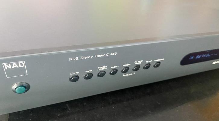 Nad C440 RDS Tuner, Audio, Tv en Foto, Tuners, Zo goed als nieuw, Analoog, Ophalen