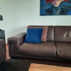 Lederen salon van het merk Natuzzi, Ophalen, Gebruikt, Leer, Modern strak
