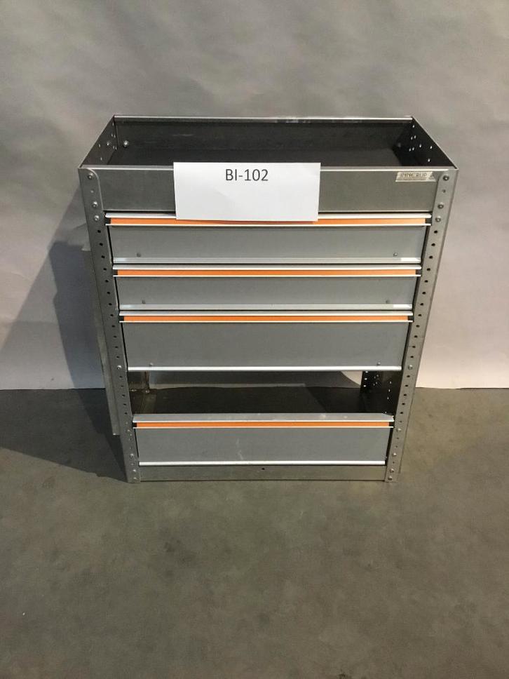 Aluminium Finnerup bedrijfswagen inrichting Bi-102, Autos : Divers, Autos divers Autre, Enlèvement ou Envoi