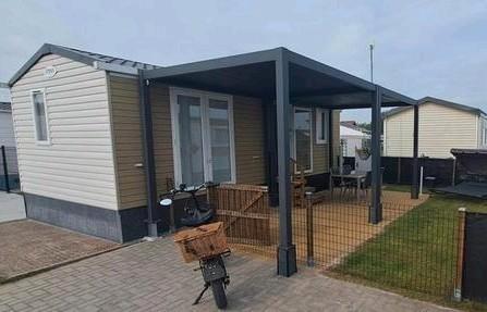 Stacaravan in Knokke-Heist als nieuw, Caravans en Kamperen, Stacaravans, Ophalen of Verzenden