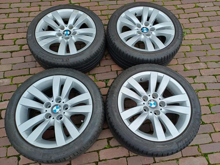 Bmw e90 velgen breedset 17 inch style 161, Auto-onderdelen, Banden en Velgen, Band(en), 17 inch, Ophalen