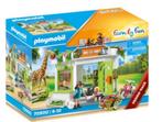 PLAYMOBIL Family Fun Dierenartsparktijd in de dierentuin-, Nieuw, Complete set, Ophalen of Verzenden