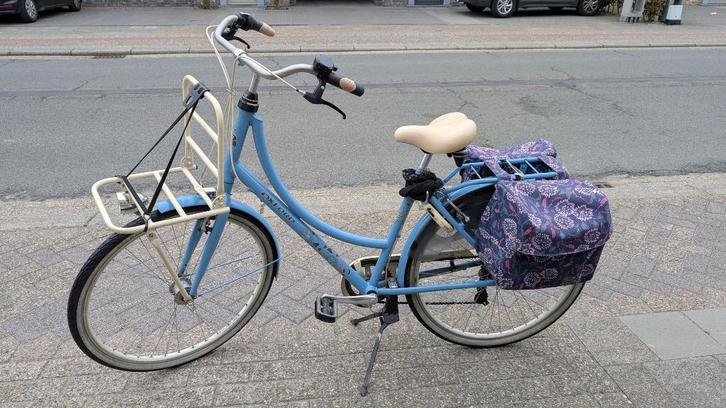 Oxford Fleur damesfiets, Fietsen en Brommers, Fietsen | Dames | Omafietsen, Gebruikt, 47 tot 50 cm, Handrem, Versnellingen, Ophalen