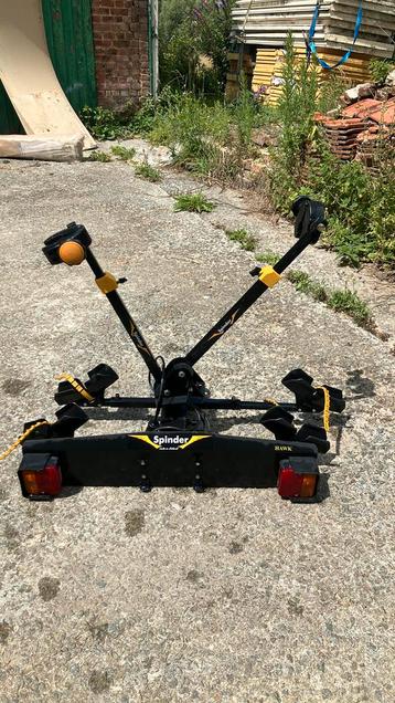 Fietsdrager voor trekhaak, spinder Hawk, 2 fietsen beschikbaar voor biedingen