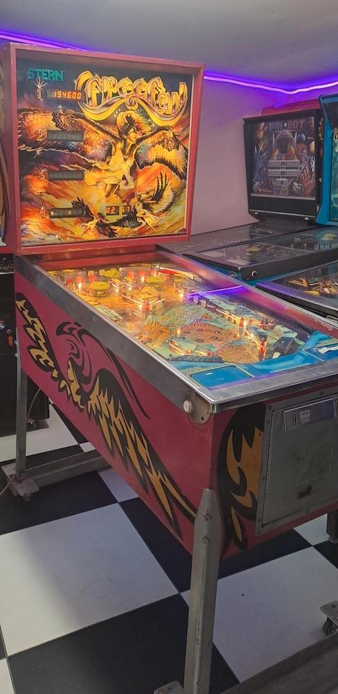 Freefall flipperkast, Verzamelen, Automaten | Flipperkasten, Gebruikt, Elektronisch, Flipperkast, Stern, Ophalen