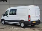 Ford Transit 130pk Dubbel Cabine L3H2 Trekhaak Airco Cruise, Auto's, Bestelwagens en Lichte vracht, 1685 kg, Stof, Euro 6, 4 cilinders