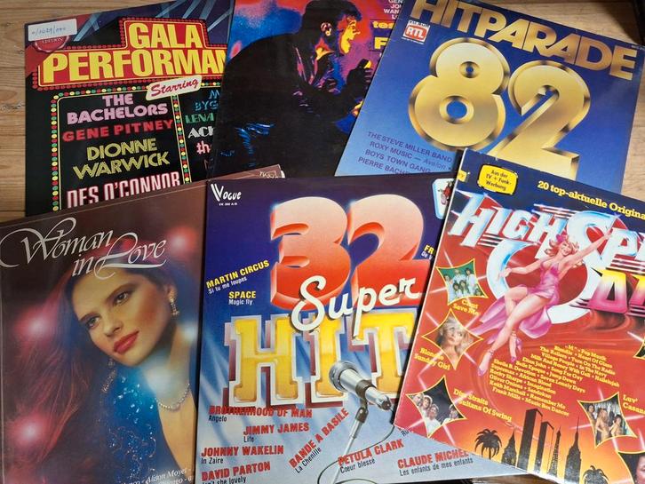 Lot 40 x LP's Vinylcompilatie Pop Rock Funk (2), Cd's en Dvd's, Cd's | Nederlandstalig, Gebruikt, Pop, Ophalen of Verzenden