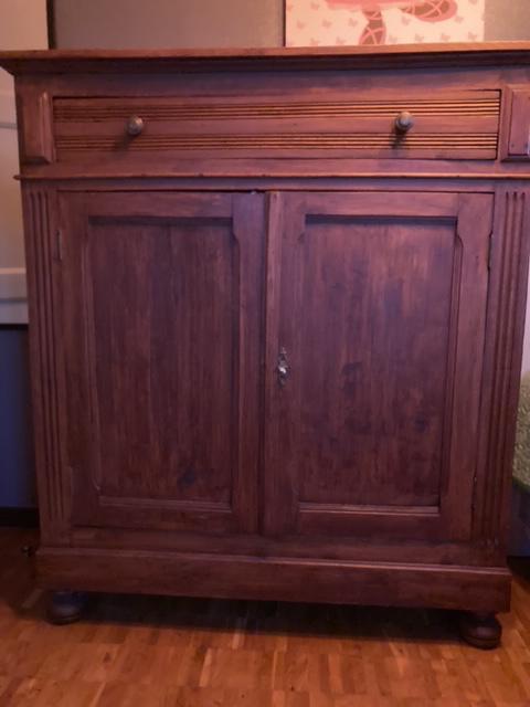 Oud kastje, Antiquités & Art, Antiquités | Meubles | Armoires, Enlèvement ou Envoi