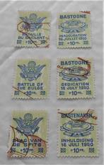 6 timbres Bastogne - 3 langues différentes - dernière série, Timbres & Monnaies, Timbres | Europe | Belgique, Sans enveloppe, Autre