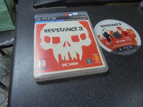 Playstation 3 Resistance 3 (orig), Consoles de jeu & Jeux vidéo, Jeux | Sony PlayStation 3, Utilisé, 2 joueurs, À partir de 18 ans