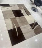 Groot tapijt beige / bruin 160 x 230 cm, 200 cm of meer, 150 tot 200 cm, Bruin, Gebruikt