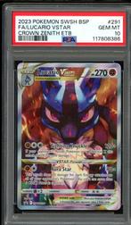 Lucario VSTAR PSA 10 - SWSH291 Promotion Sword & Shield 2023, Enlèvement ou Envoi, Comme neuf, Cartes en vrac