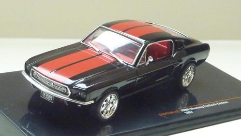 Ixo Ford Mustang Fastback (1967) 1:43, Hobby & Loisirs créatifs, Voitures miniatures | 1:43, Neuf, Voiture, Autres marques, Enlèvement ou Envoi