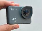 Denver 4K Actiecamera met Accessoires, Audio, Tv en Foto, Ophalen of Verzenden, Zo goed als nieuw