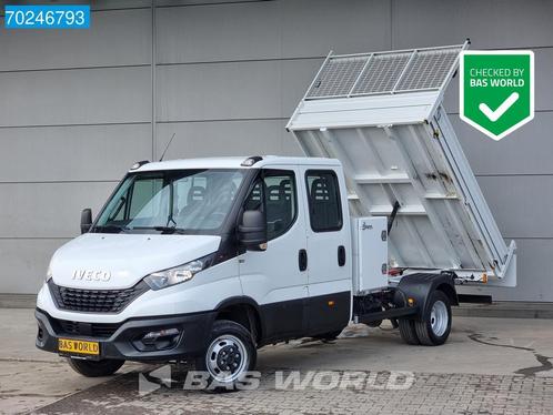 Iveco Daily 35C16 3.0L 160PK Dubbel Cabine Kipper 3500kg tre, Autos, Camionnettes & Utilitaires, Entreprise, Achat, Air conditionné