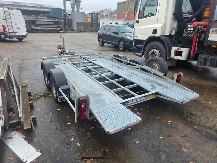 Auto aanhangwagen remork autotrailer ambulance aanhangwagen, Auto diversen, Aanhangers en Bagagewagens, Ophalen