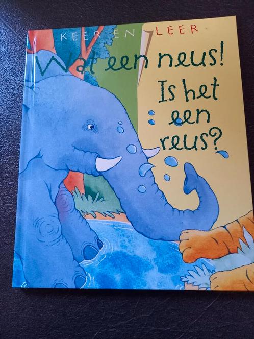 Wat een neus! Is het een reus?, Boeken, Prentenboeken en Plaatjesalbums, Zo goed als nieuw, Ophalen of Verzenden