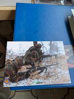 Soldaten Belgisch leger kaart, Ophalen of Verzenden, Landmacht, Foto of Poster