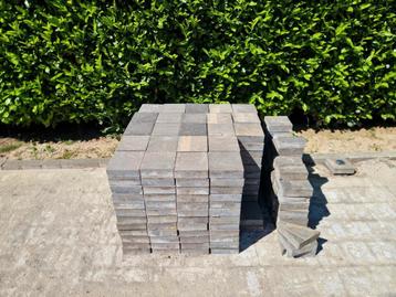 Klinkers / pavé 20x20x6 gris, Ophalen, Gebruikt